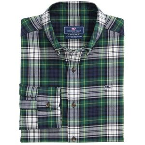 Vineyard Vines Flannel Plaid Shirt